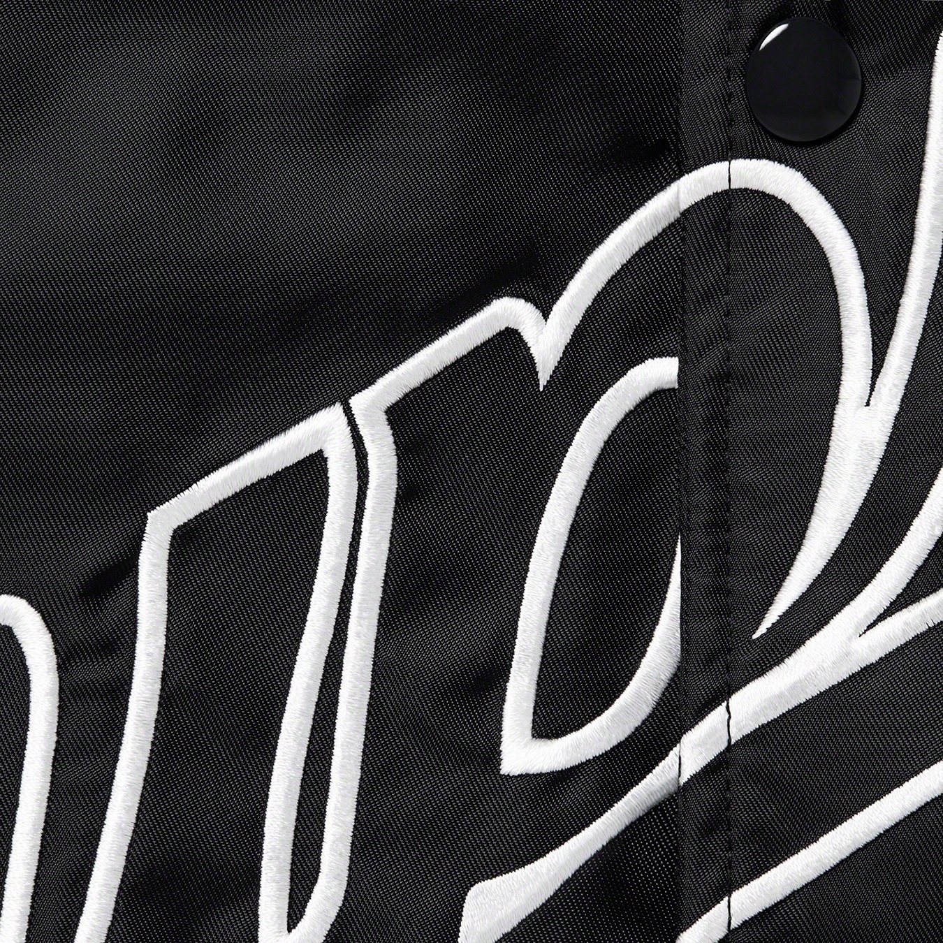 Contrast Script Varsity Jacket view 5